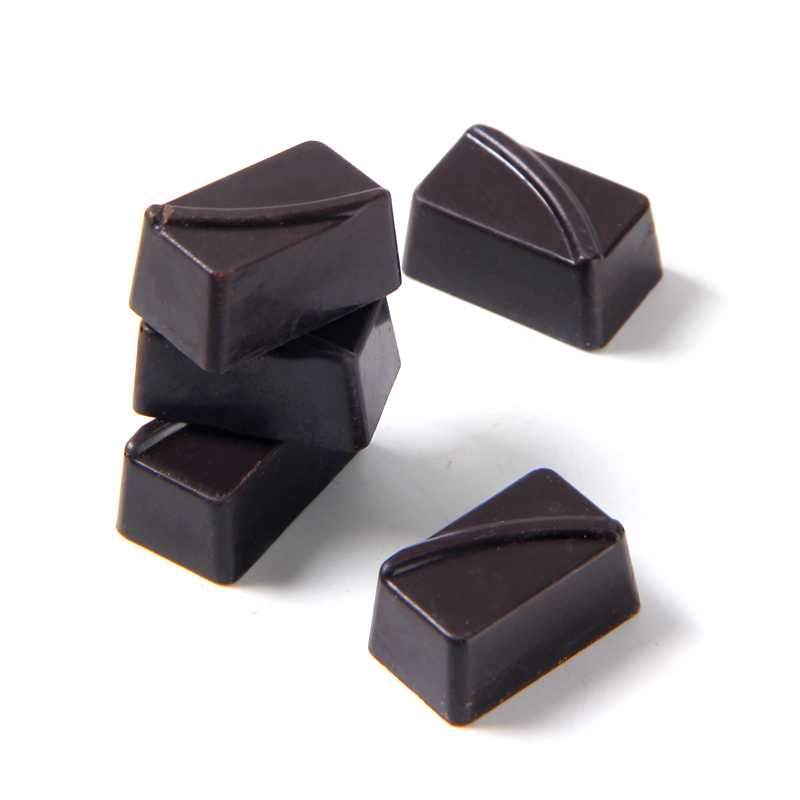 苦色100%黑巧克力纯可可脂低散装纯黑无糖健身代餐零食250克包邮