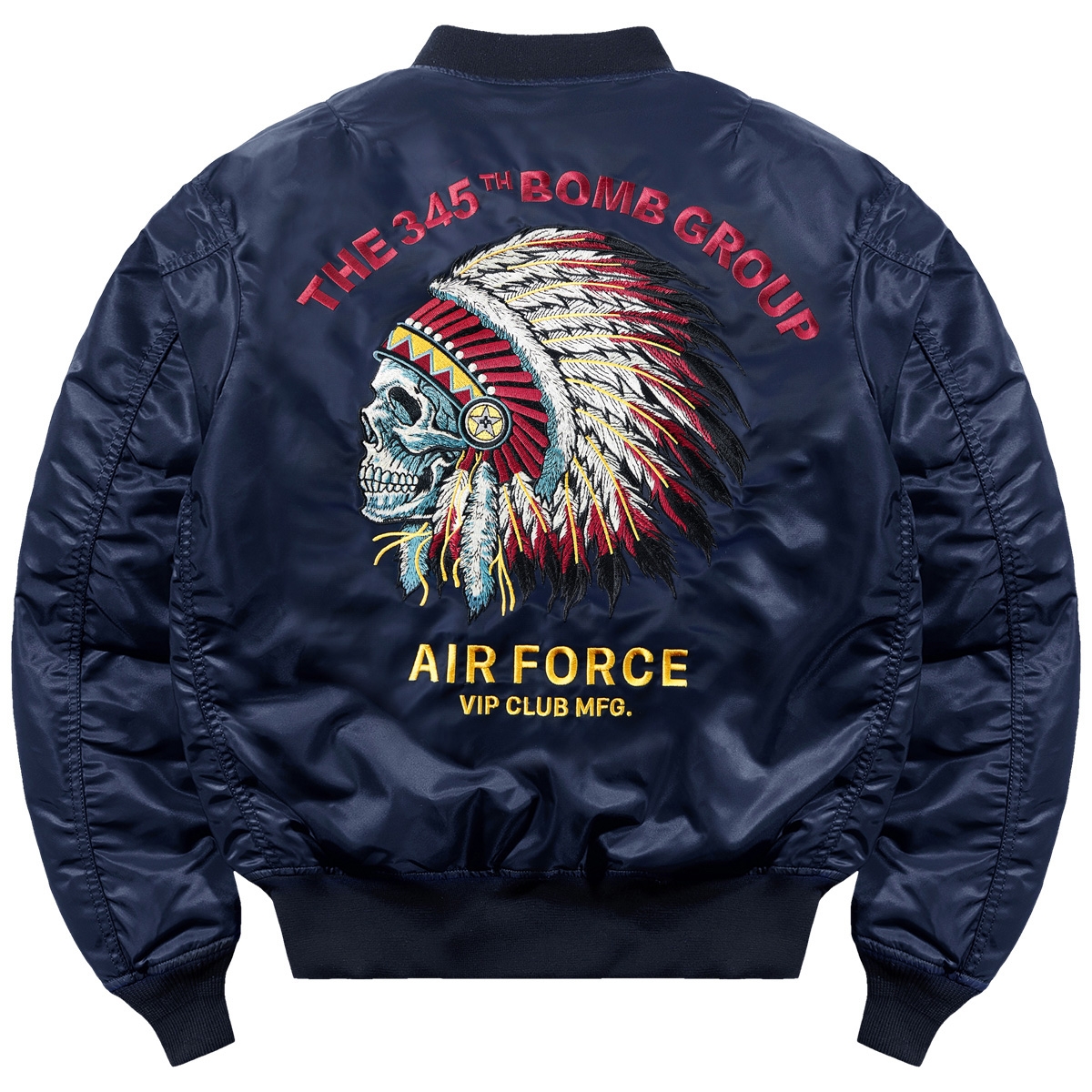 VIP冬季羽绒服2021年新款空军飞行员夹克男加厚棒球服工装外套