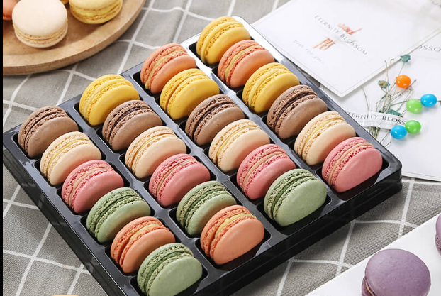 法式马卡龙甜点24枚西式糕点蛋糕情人节甜品饼干零食礼盒装