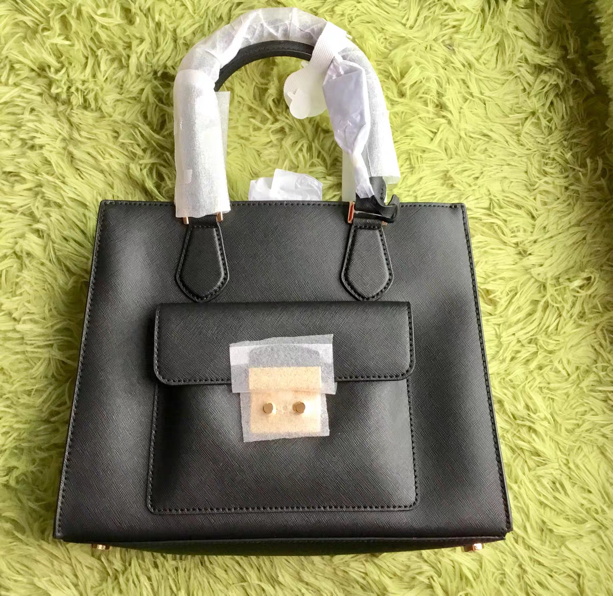 现货美国Michael Kors囧脸包MK女包Bridgette中号单肩包杨幂款