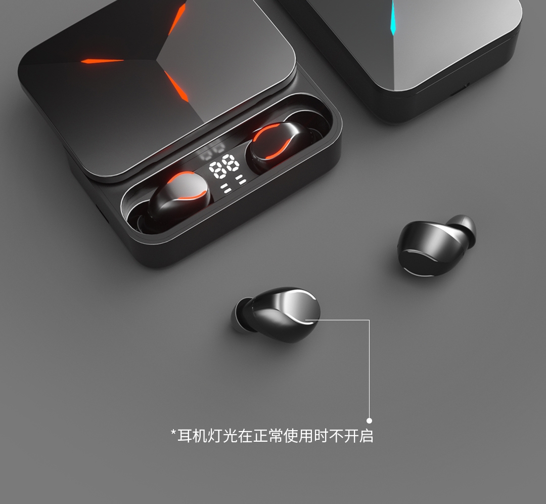 联想游戏蓝牙耳机长续航运动跑步降噪高音质电竞适用苹果TG01正品