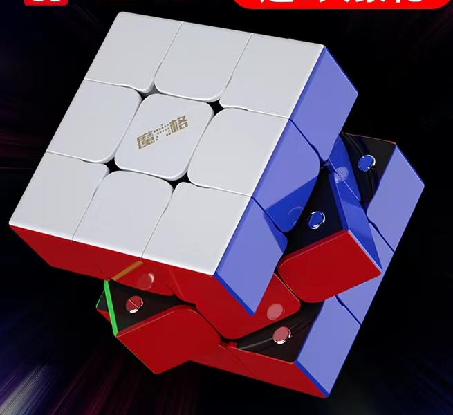 雷霆三阶磁力魔方块益智玩具全套魔方格比赛专用顺滑速拧套装  