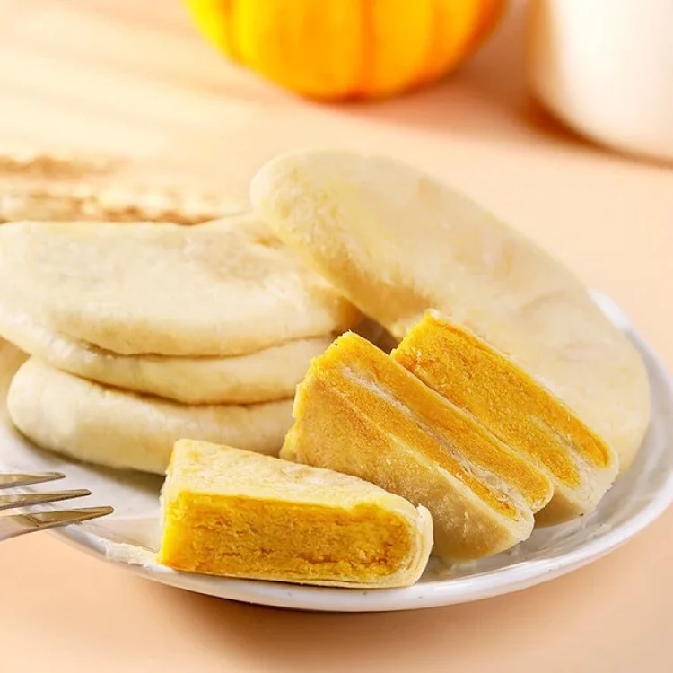 黄金南瓜饼零食解馋卡脂代餐面包整箱早餐食品零食