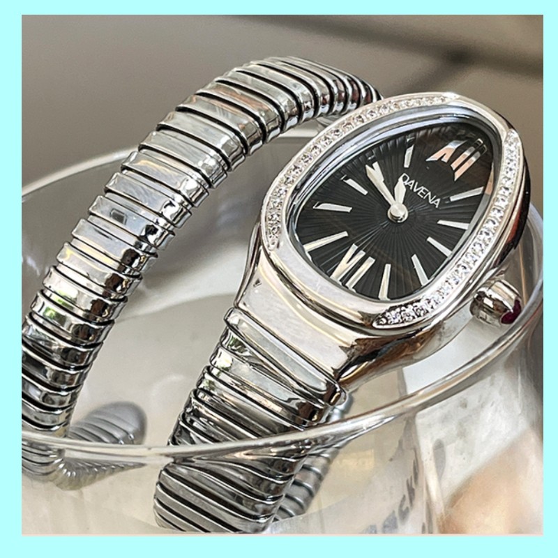 超酷石英钟表女性高质量质感手工镶嵌水钻小众超值女款手表