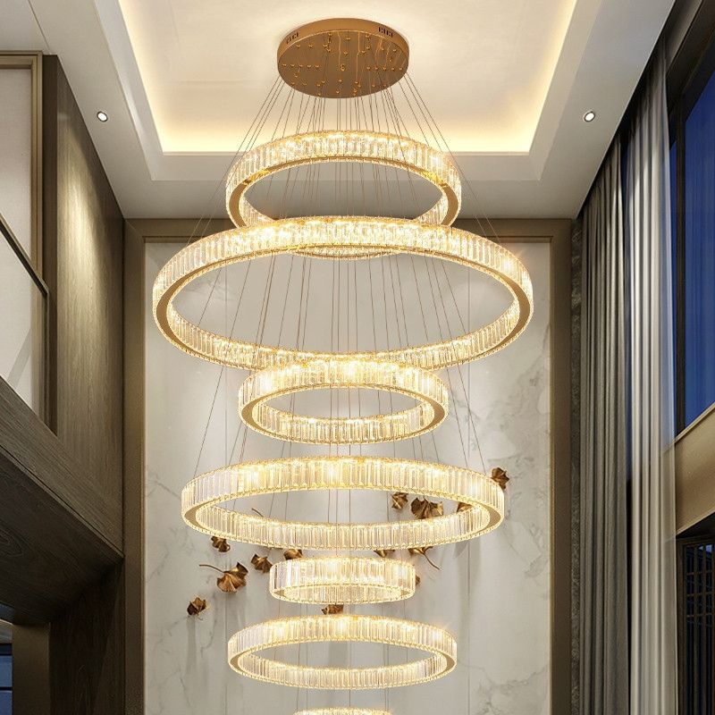 led水晶客厅灯具套餐组合成套装卧室房间节能吸顶灯现代简约灯饰