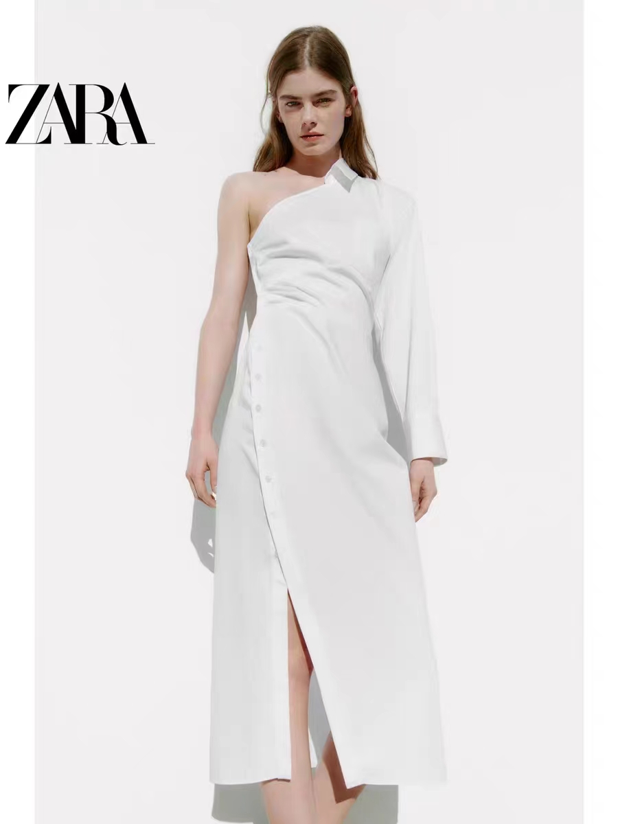 ZARA新款 TRF 女装  白色 XS