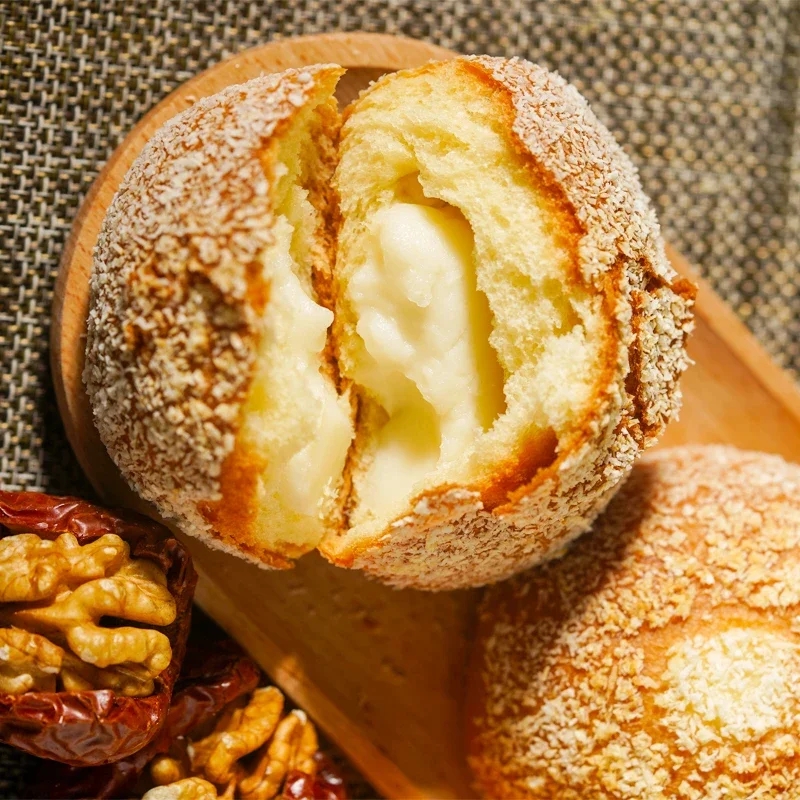 新疆手工酸奶包/老字号传统手工制作软欧包，没吃它之前，你误会了酸奶面包！