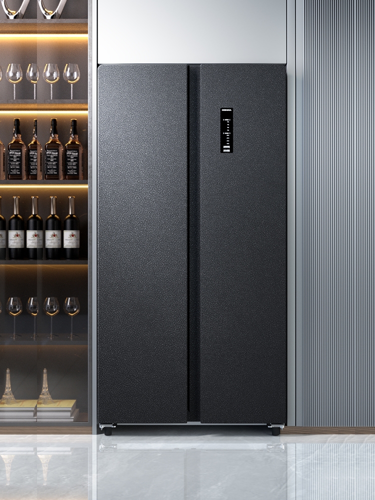 康佳610升对开双开门大容量一级能效风冷无霜变频超薄家用电冰箱