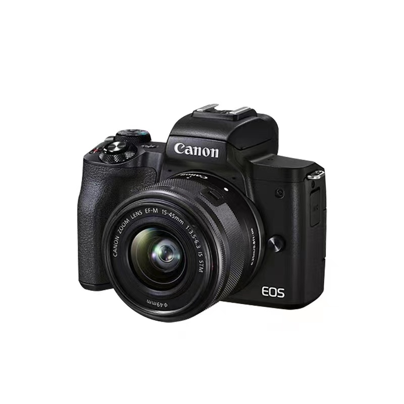 佳能EOSM50二代微单相机M50mark2入门4K视频vlog美颜自拍