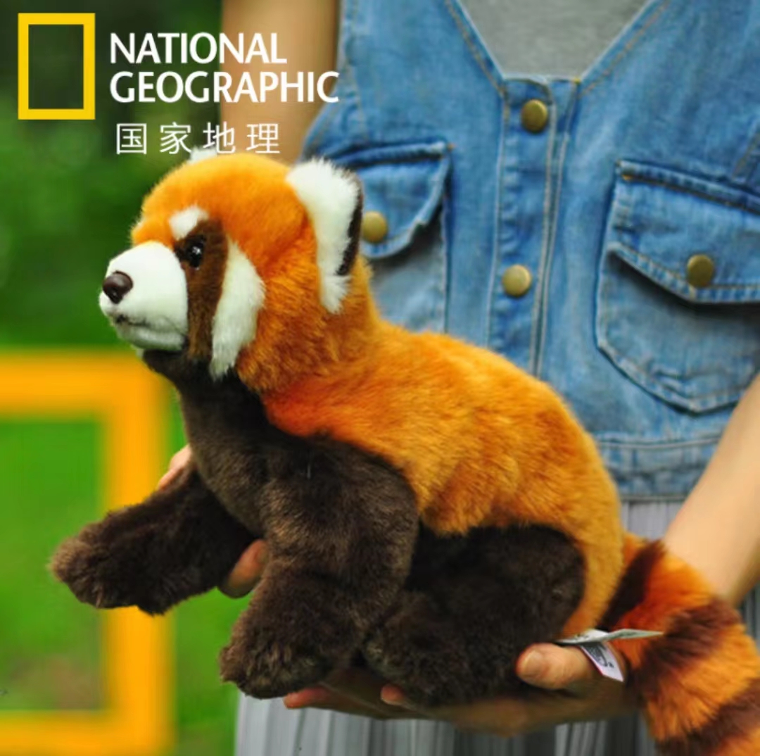 NG国家地理同款小熊猫玩偶 抱枕 亲子互动玩具 儿童生日礼物