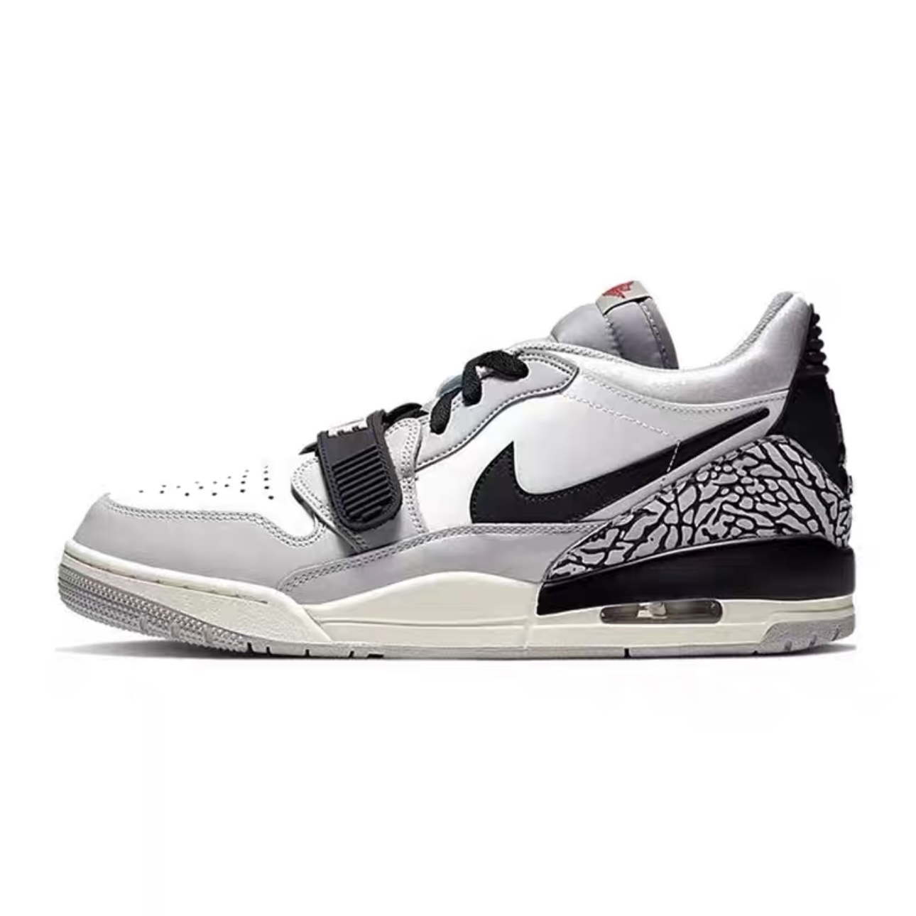 Nike耐克男鞋AIR JORDAN LEGACY AJ312黑白灰复古篮球鞋CD7069