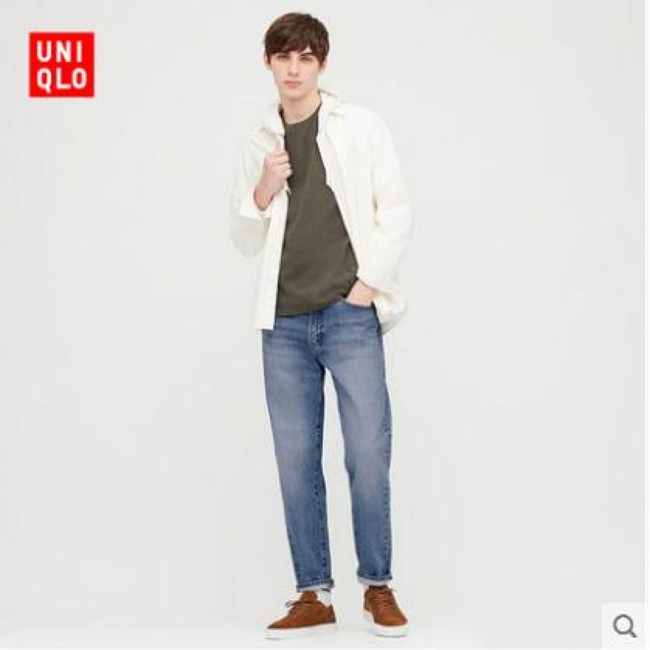 优衣库 男装 休闲窄口牛仔裤(牛仔“神”裤) 422364 UNIQLO