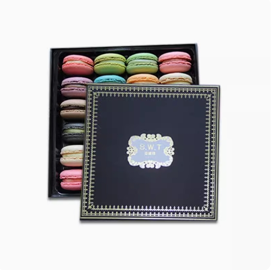 马卡龙甜点 正宗 法国式 24枚甜品婚庆 糕点 情人节 生日礼盒装