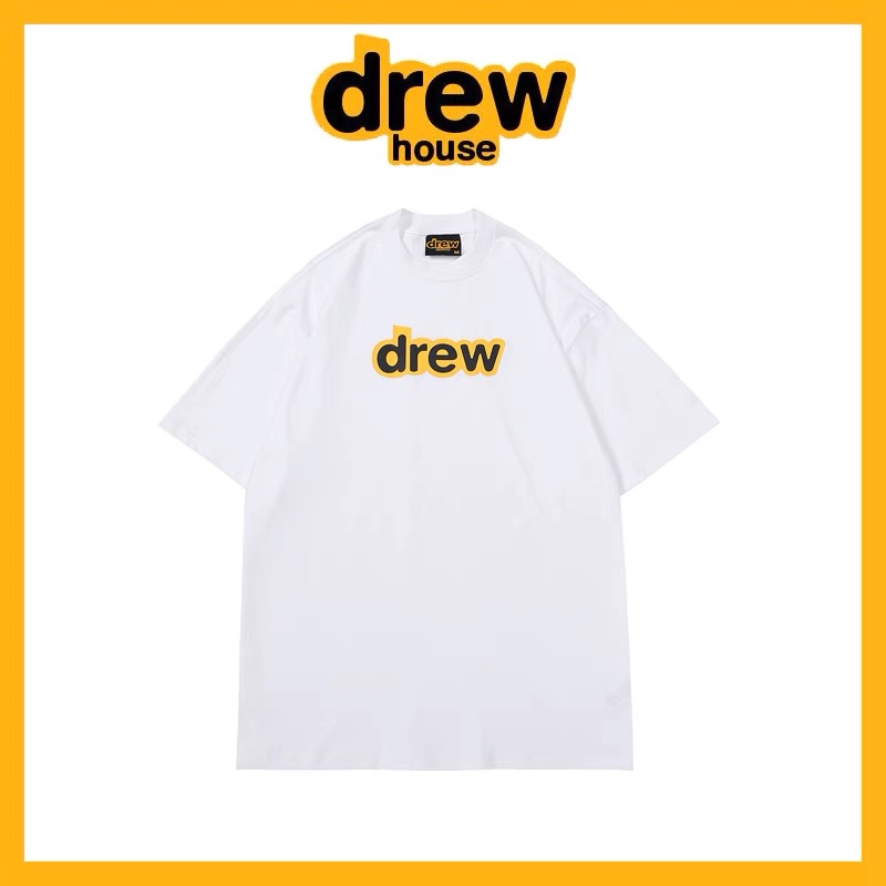 【官方正品】Drew House短袖贾斯汀比伯笑脸字母T恤男女同款半袖