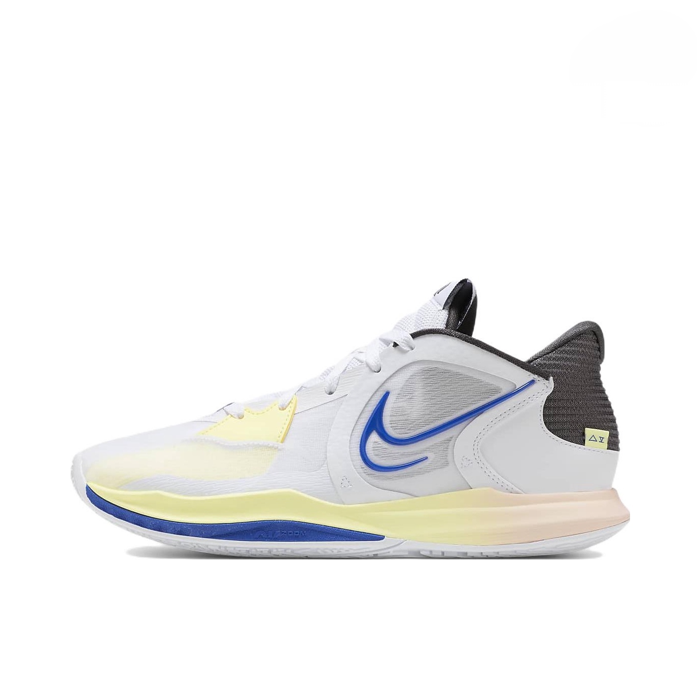 Nike Kyrie Low 5  Cushlon中底 Zoom缓震 篮球鞋 白兰黄 39