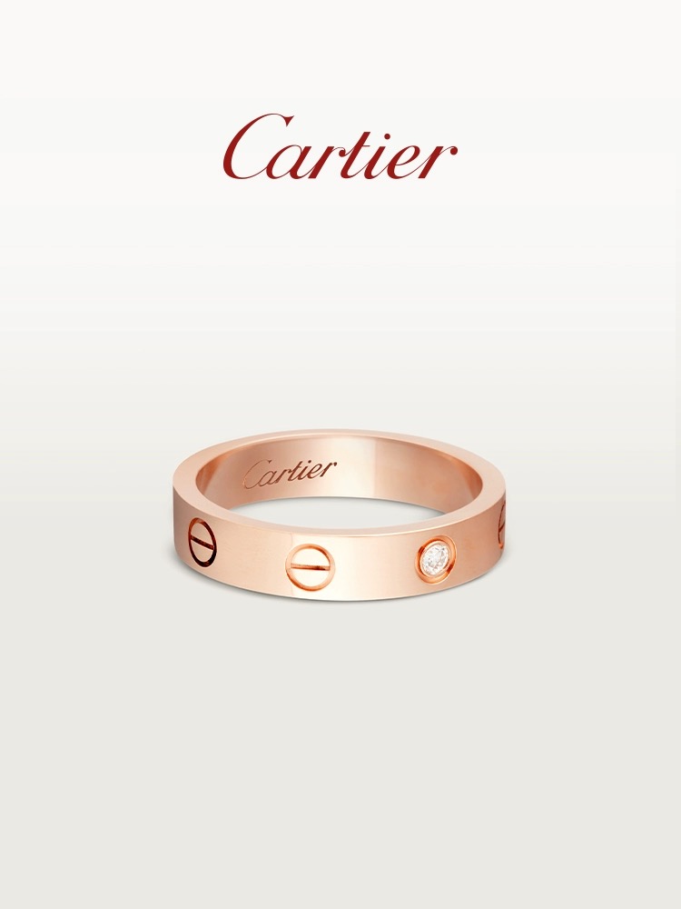 Cartier 卡地亚 LOVE系列 男女同款情侣款  玫瑰金