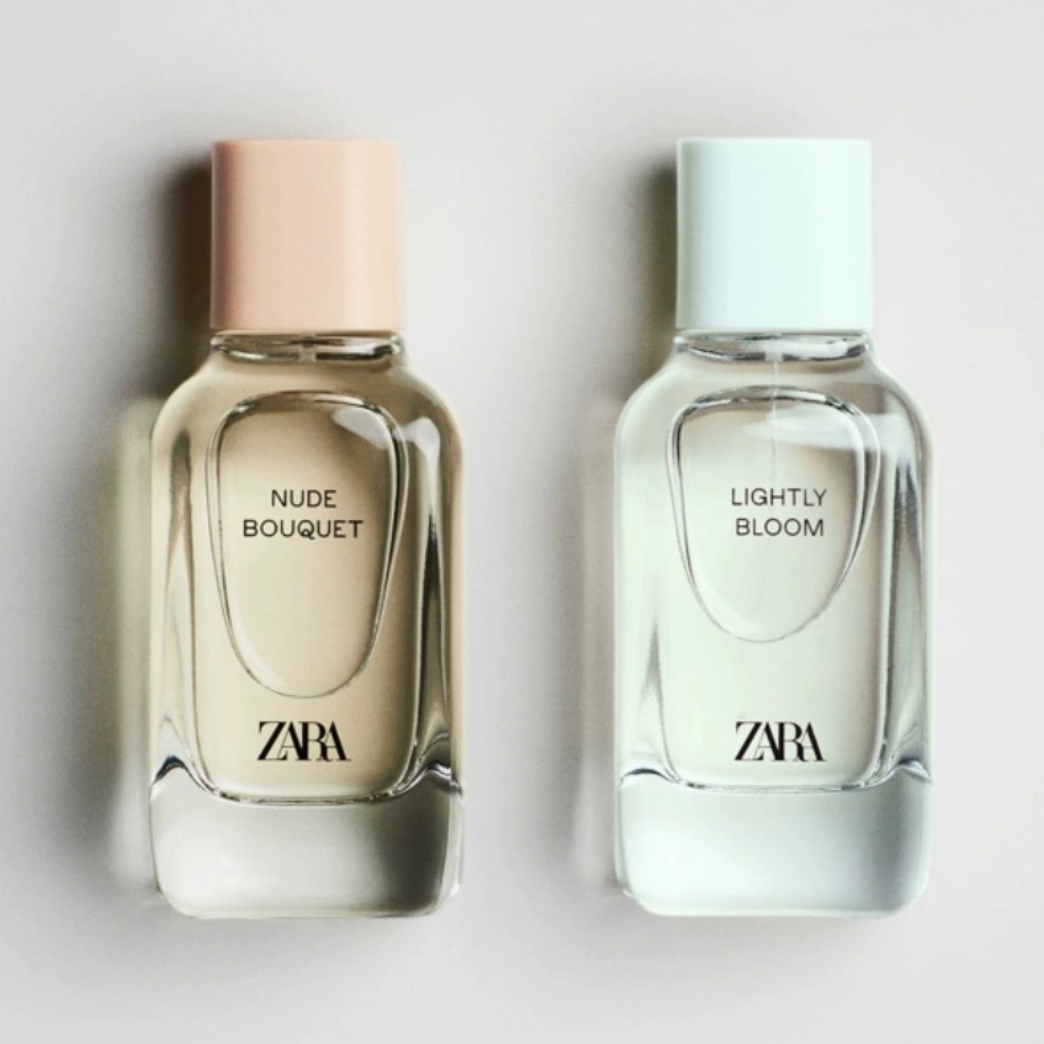 ZARA 新款 飒拉女士花束浓香水100ml+轻柔绽放香水100ml 套装现货