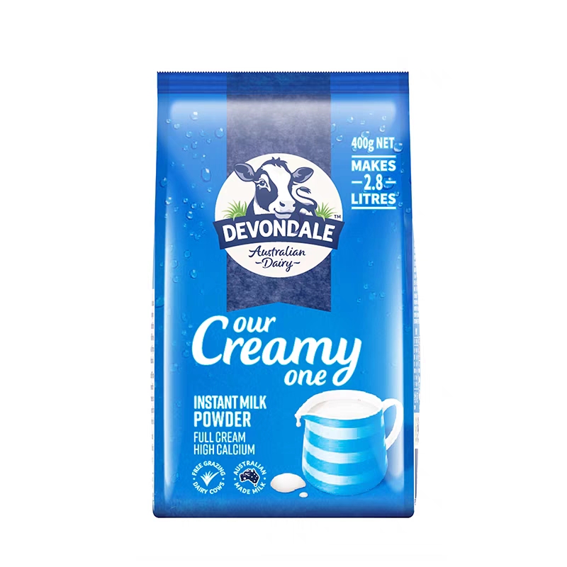 Devondale德运全脂奶粉400g澳洲进口青少年中老年调制乳粉小包装