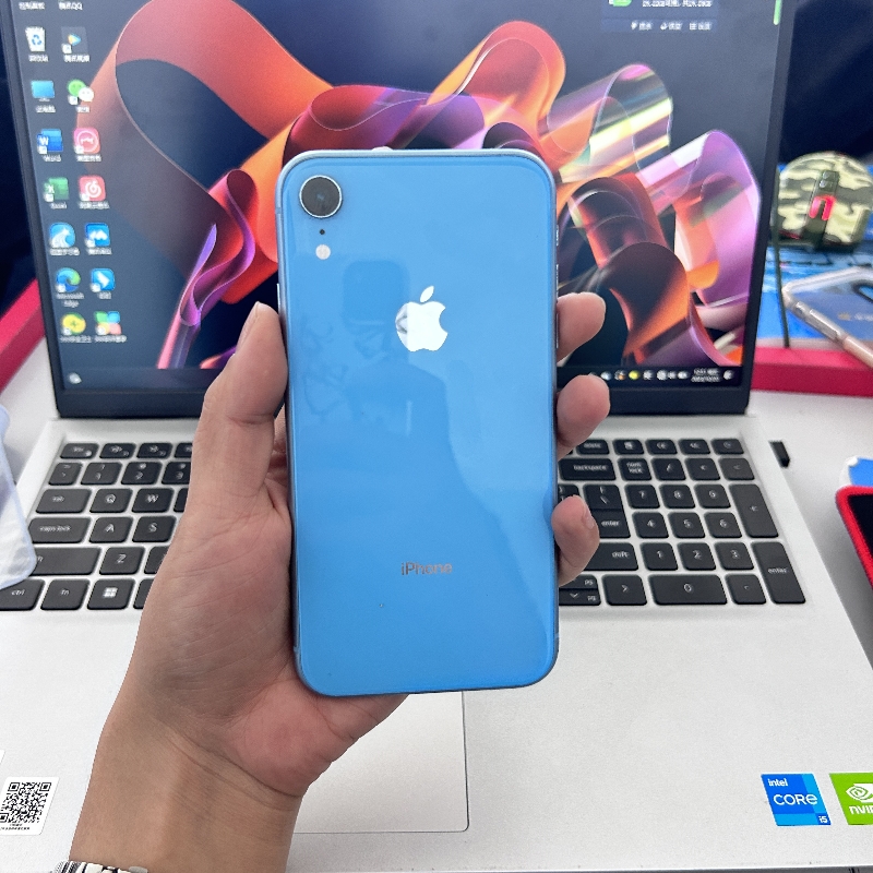 iPhone苹果XR全网通双卡双待4G手机蓝色