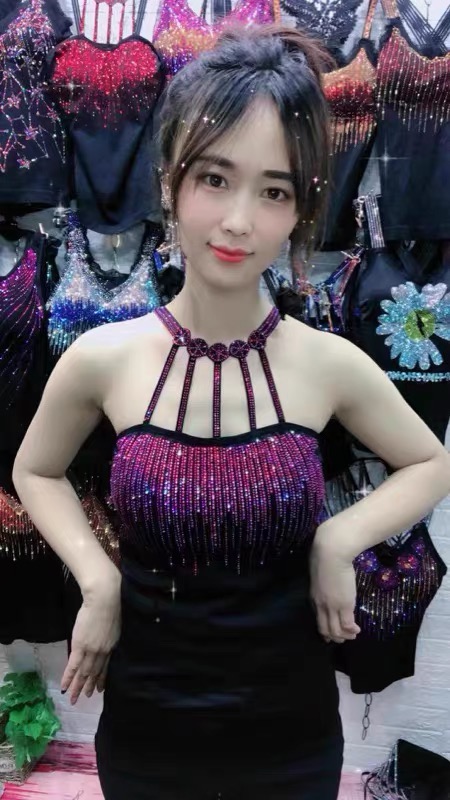 蔚缇2017夏季小花网纱+吊带+喇叭裤三件套女