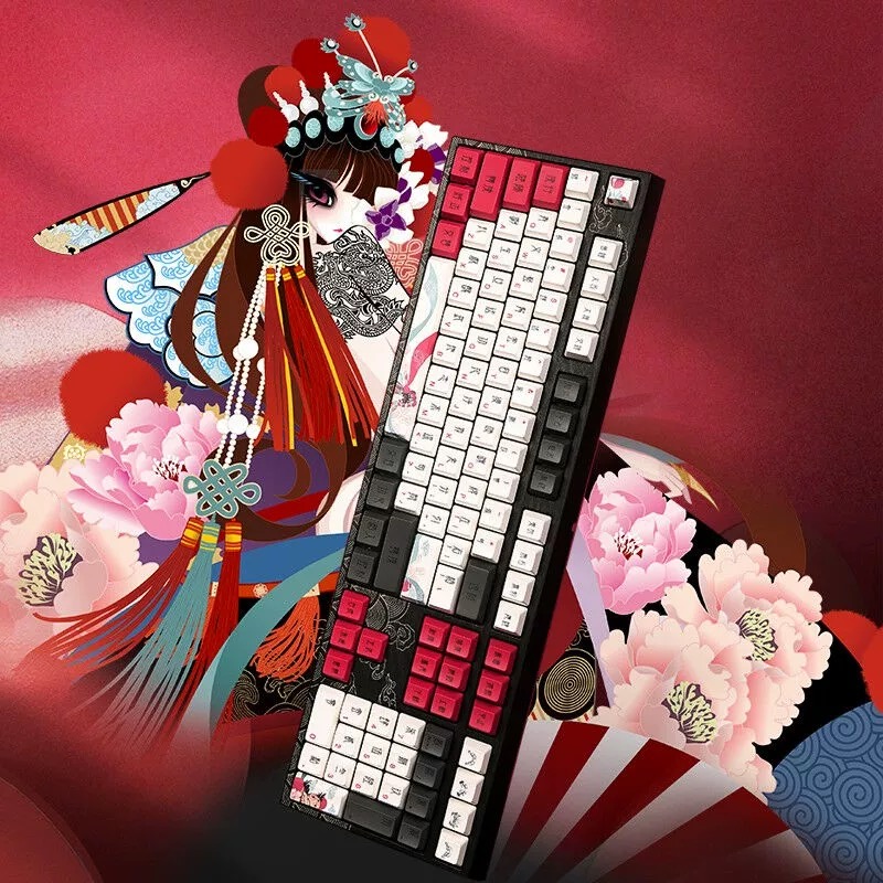阿米洛花旦娘机械键盘