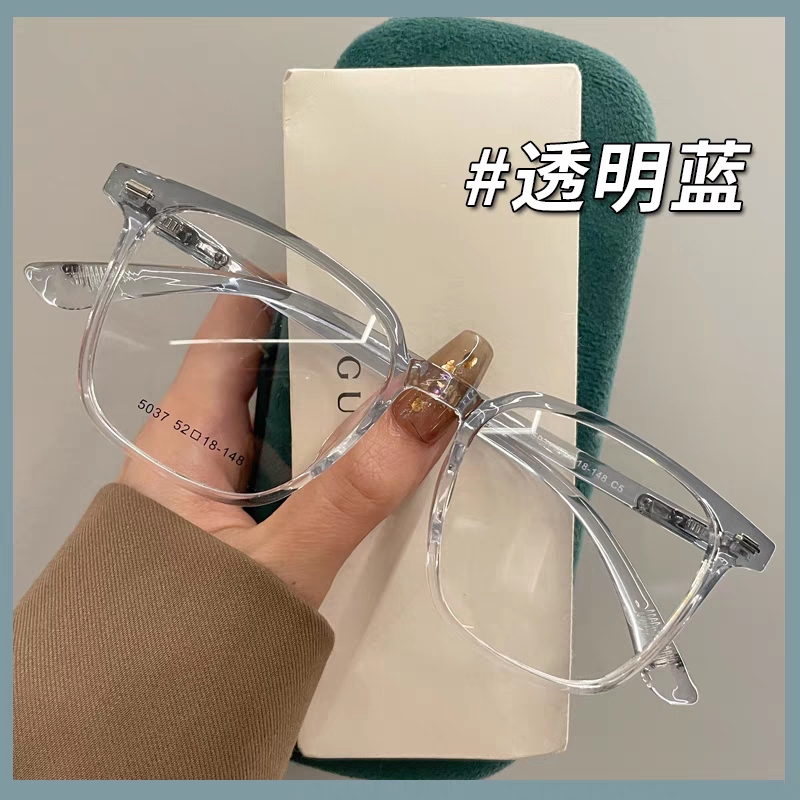 超轻TR90方形眼镜韩版潮专业近视可配有度数男女同款平光眼睛框架