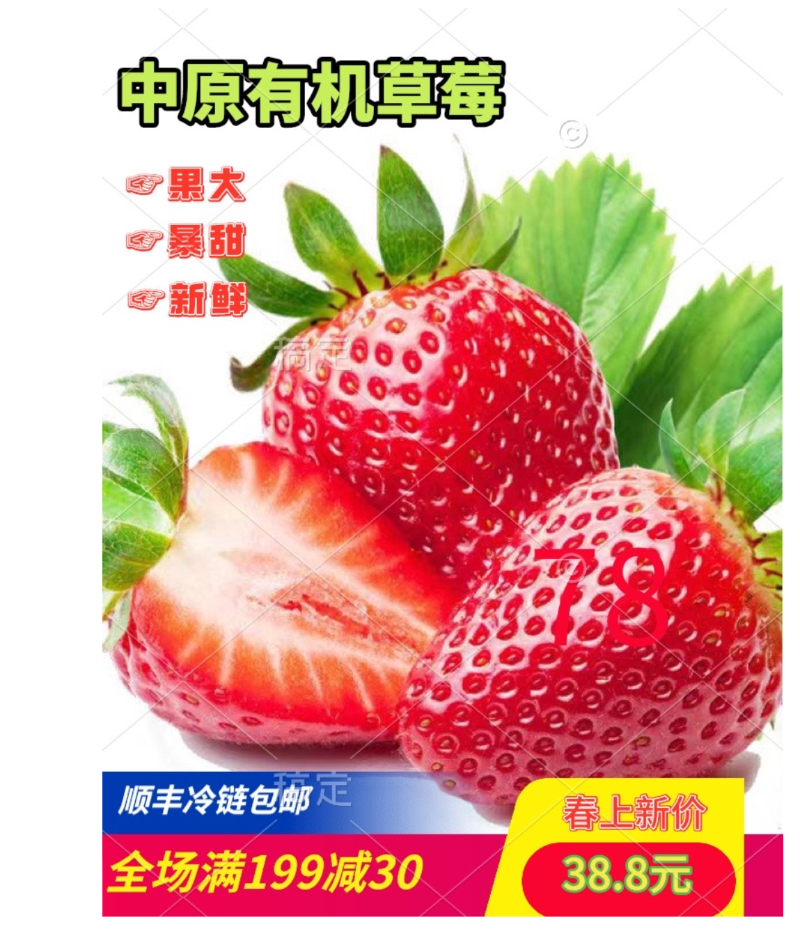 四季草莓新鲜草莓