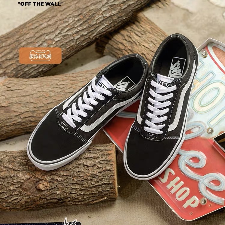 【新风潮】Vans范斯官方 线上专售Ward黑色街头复古男鞋板鞋