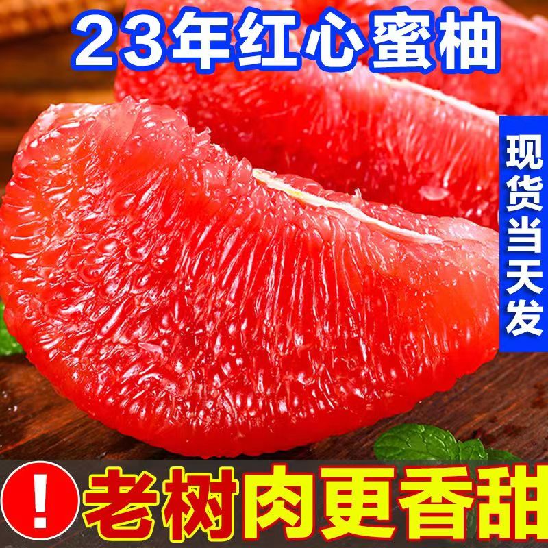 【现货】柚子红心蜜柚现摘新鲜水果2斤起非海南福建平和