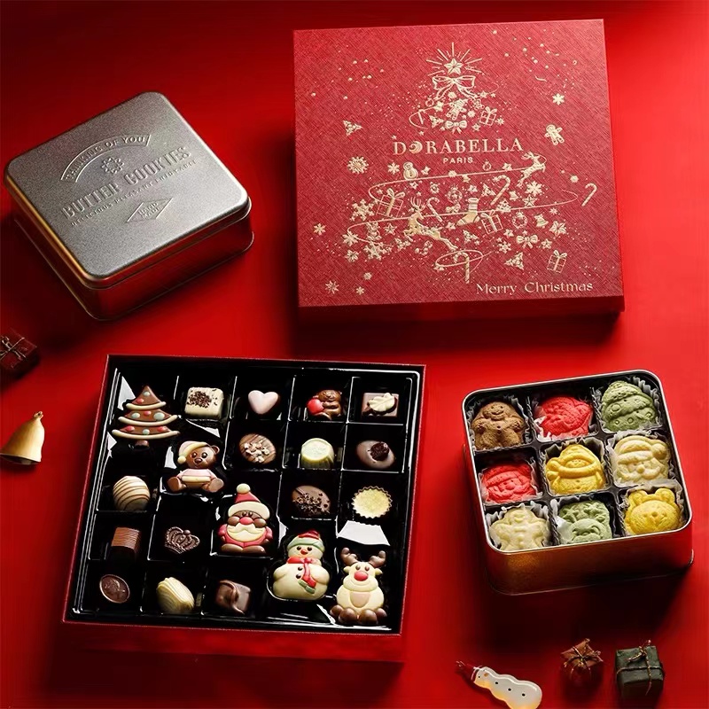 小花甜铺比利时进口巧克力礼盒装送女朋友生日礼物圣诞节伴手礼
