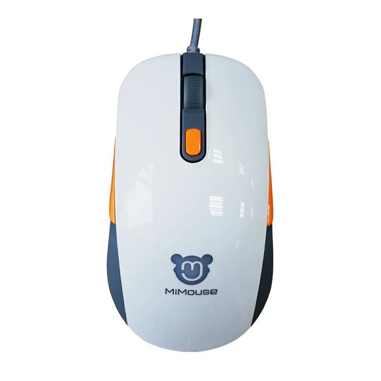 咪鼠智能语音鼠标电脑智能声控语音打字台式鼠标有线办公科大讯飞 MiMouse