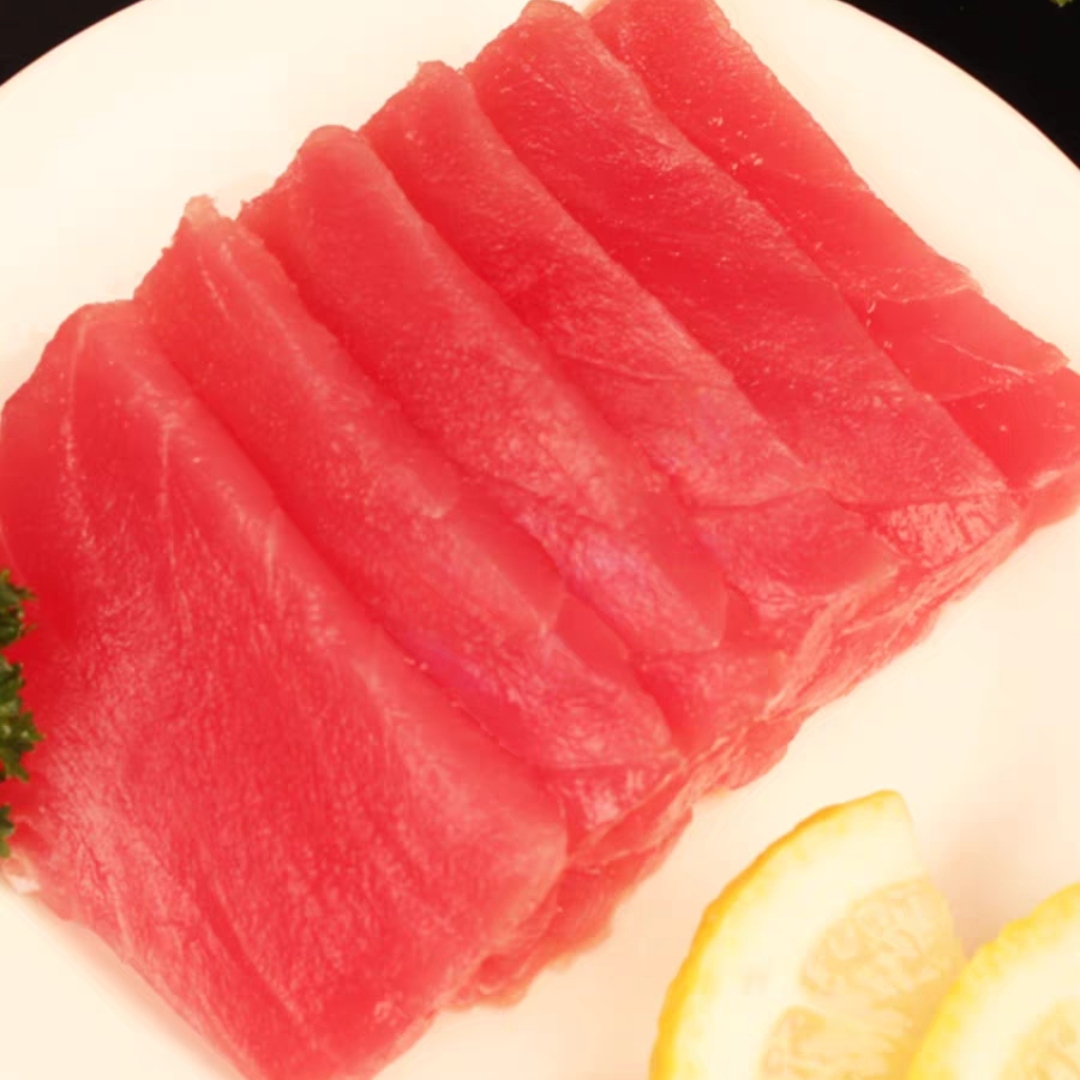 金枪鱼新鲜去刺身背肉中段1500克料理生鱼片鲔鱼冷冻深海鲜黄鳍