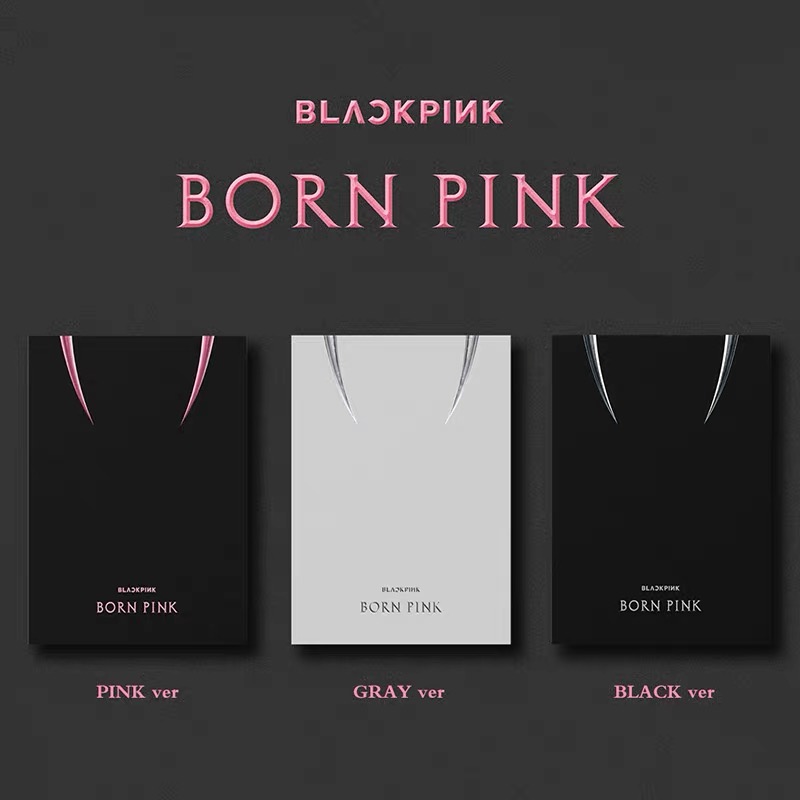 BLACKPINK新专辑官方正版 粉墨 正规二 BORN PINK 小卡周边