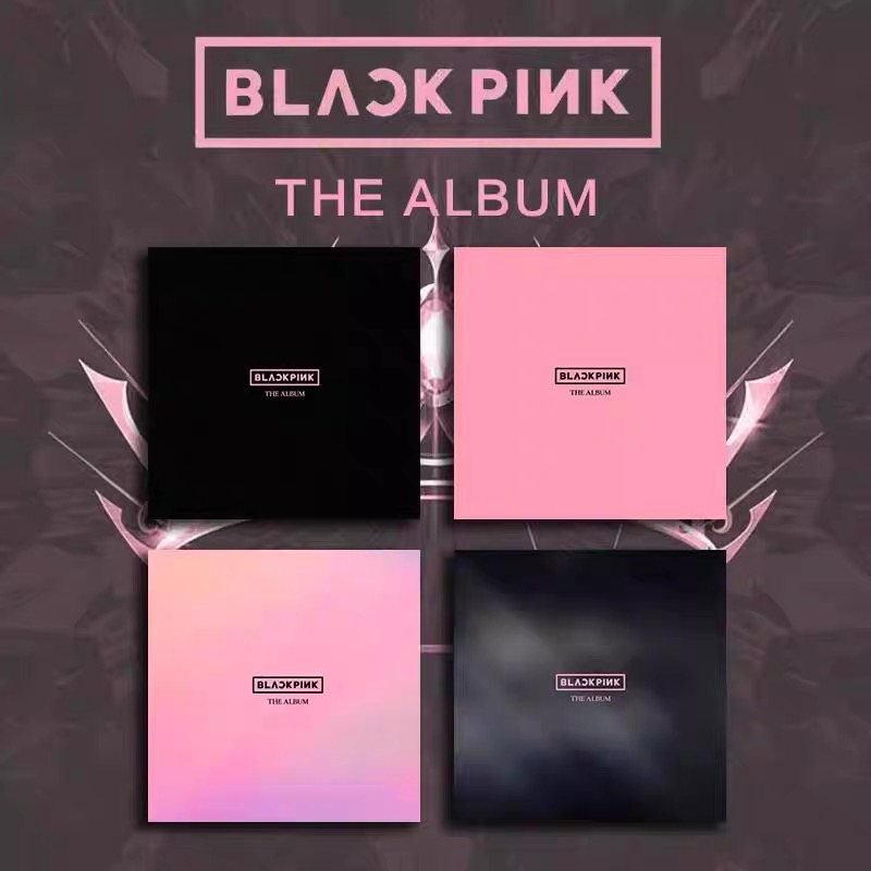 粉墨blackpink专辑 THE ALBUM 正品小卡明信片贴纸周边官方正版