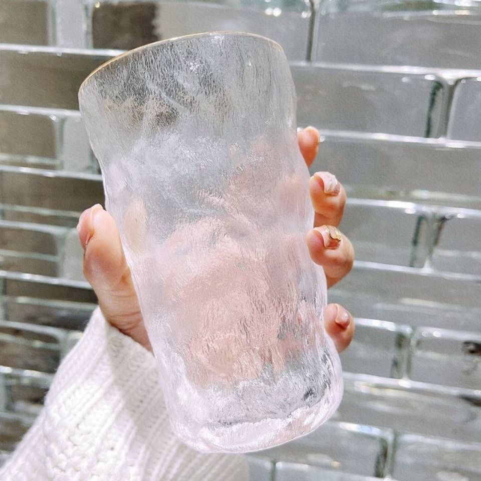 冰川纹玻璃杯高