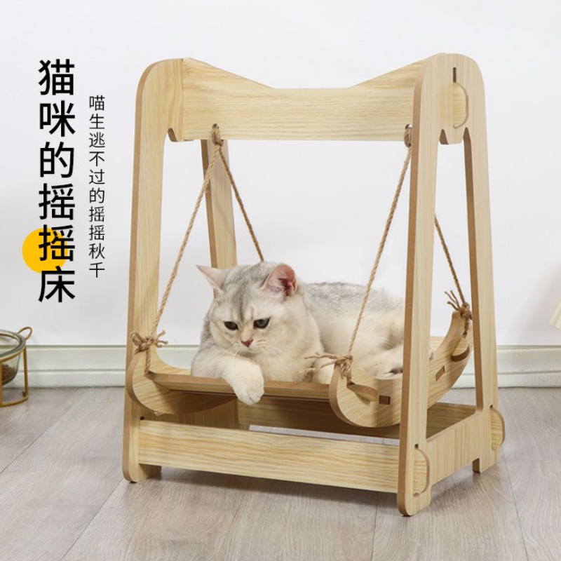 猫吊床悬挂式猫窝一体四季通用猫床