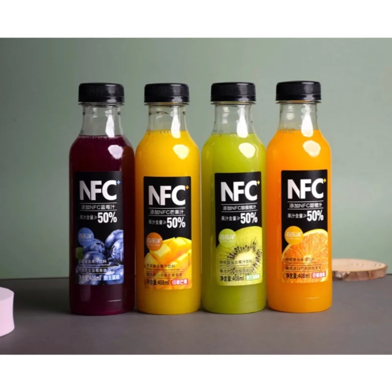 添加NFC果汁，甜橙蓝莓猕猴桃芒果复合果汁饮料408ml整箱装