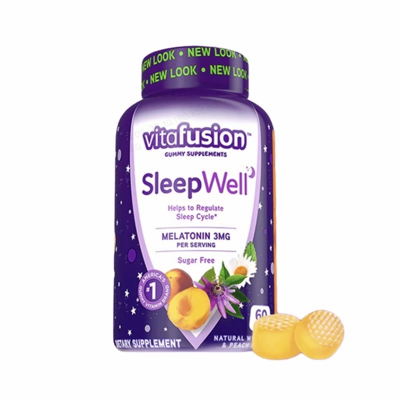 vitafusion sleepwell褪黑素软糖