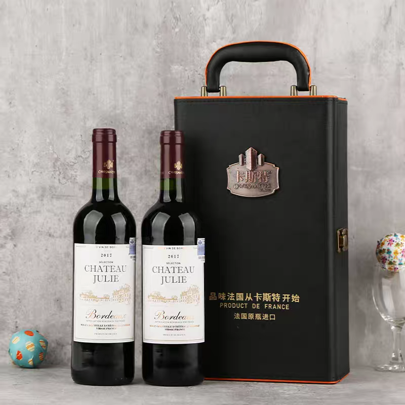 法国卡斯特卓利酒庄波尔多赤霞珠原装进口干红葡萄酒chateau礼盒