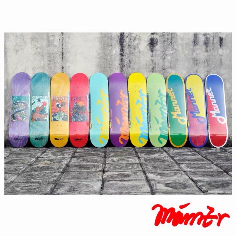 MANNER专业双翘板面技巧动作双翘成人滑板板面轻弹8.0 滑板店