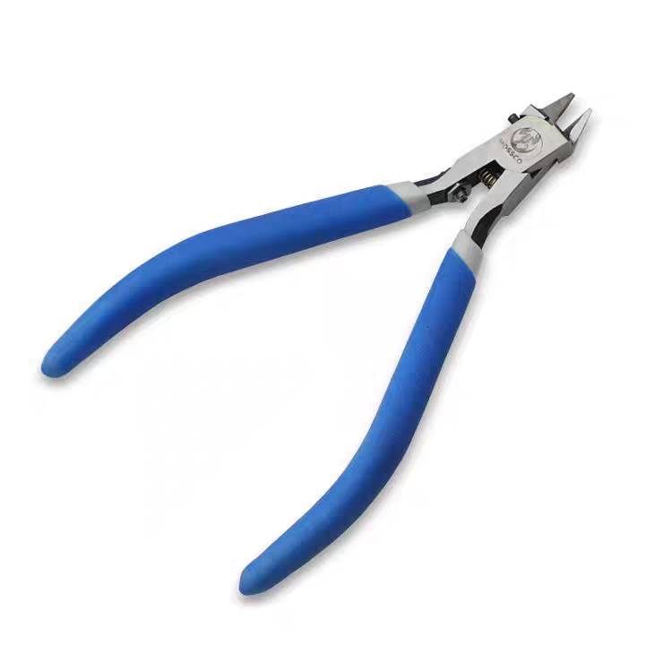 黑猫剪钳单刃水口钳模型钳入门级素组斜口钳高达拼装专用模型剪钳