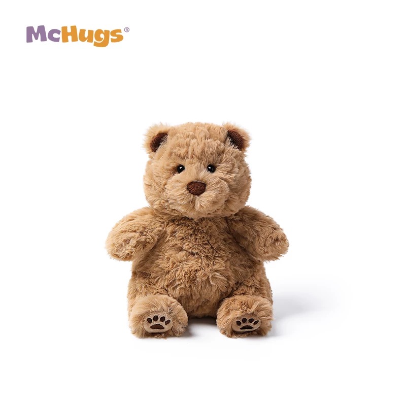 McHugs莱佛士小熊玩偶睡觉抱枕娃娃生日礼物摆件安抚毛绒玩具
