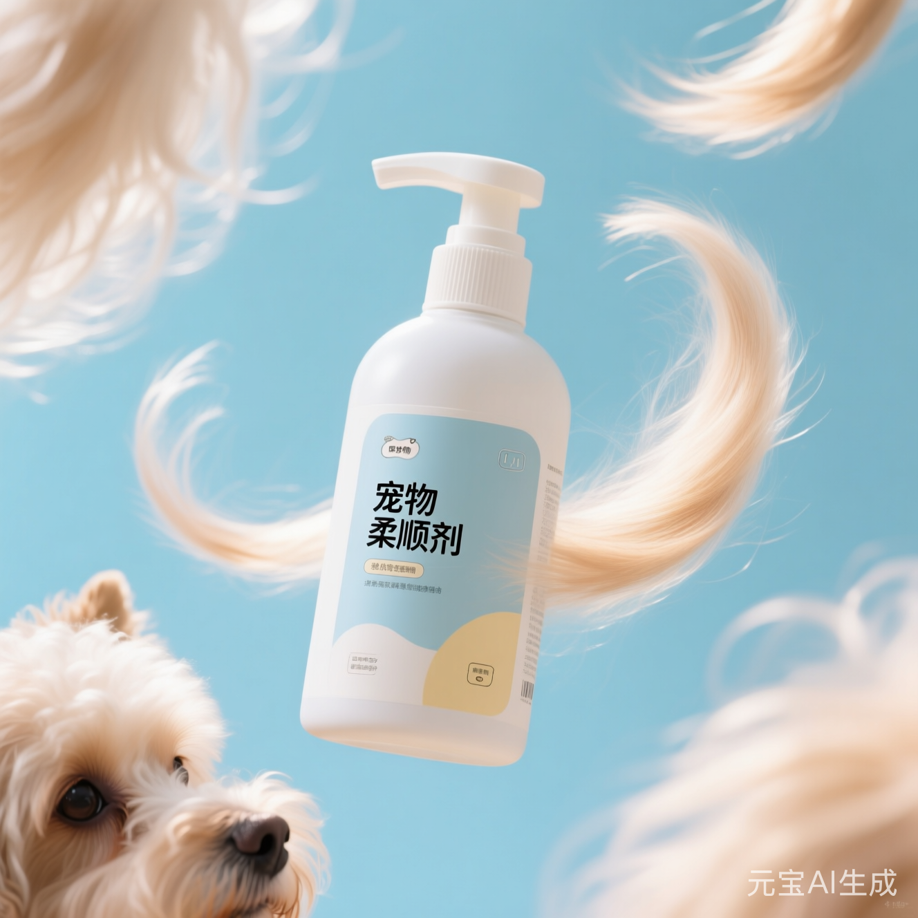 爱宠之家柔顺剂专研毛发除体味温和配方毛发柔顺狗狗犬类美国进口技术 1