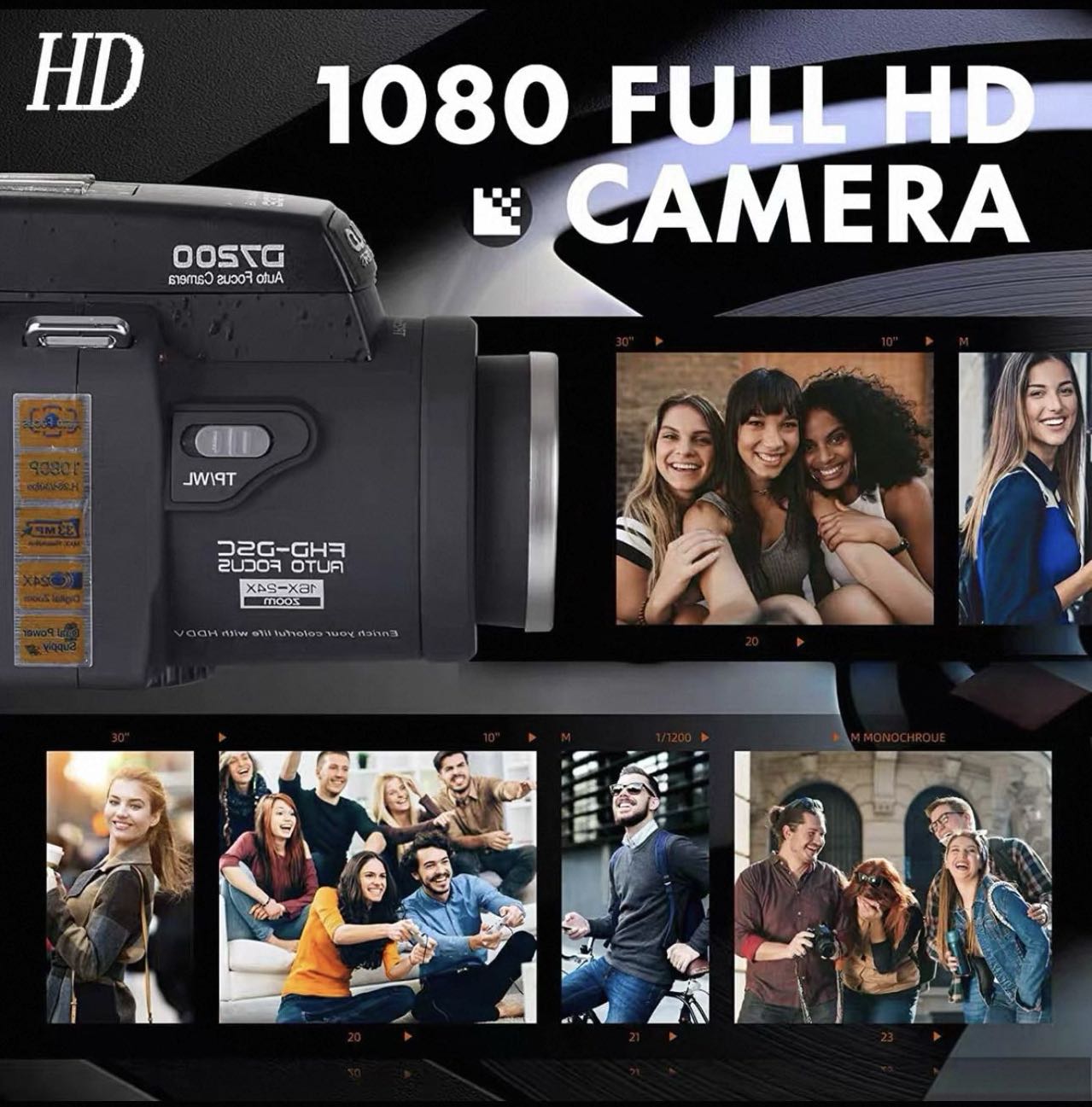  数码单反相机商用电脑办公下单赠送主图大礼包 内存卡 相机包 三脚架、机包 三脚架