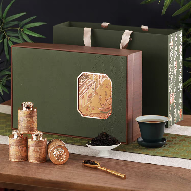 一品茶叶 特级大红袍乌龙茶武夷山岩茶 小罐礼盒装 送礼长辈领导