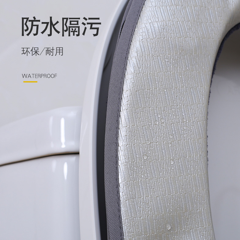 加厚毛绒马桶坐垫冬季马桶垫冬坐便器垫圈厕所可爱防水坐便套家用