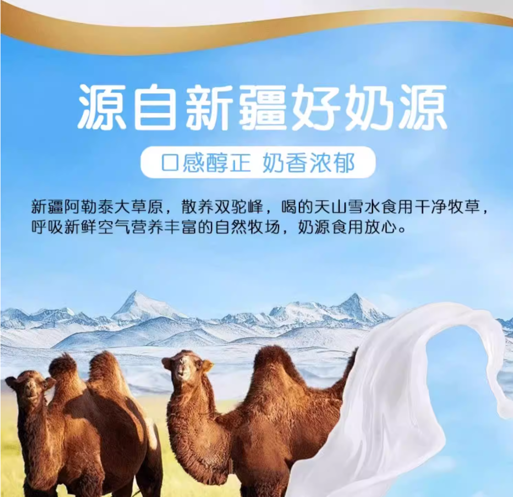 疆瀚新疆特产驼奶疙瘩酸奶疙瘩热巴同款无蔗糖传统手工鲜奶块奶酪